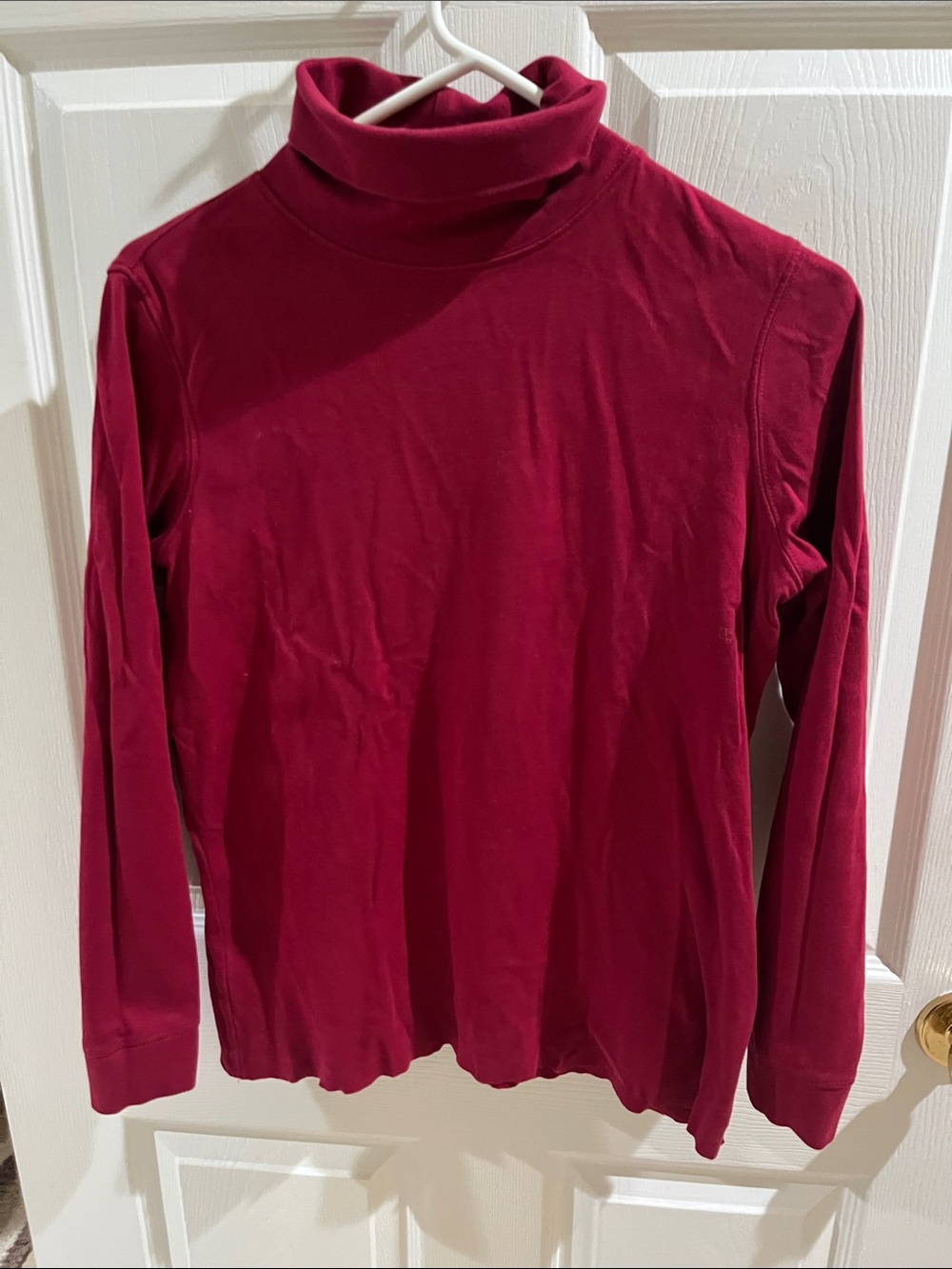 L.L. Bean Women's Deep Berry Turtleneck